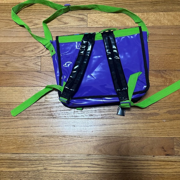 Vintage 90s Lisa Frank Smiley Messenger Bag - Picture 6 of 8